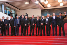 Stéphane Brizé, Vincent Lindon, Mélanie Rover, Olivier Lemaire, Jean Grosset Stéphane Brizé, Vincent Lindon, Mélanie Rover, Olivier Lemaire, Jean Grosset